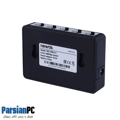 سوییچ نتربیت Neterbit 5Port NES-1005E-C 10/100MBPS پنج پورت