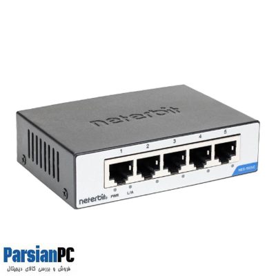 سوییچ نتربیت Neterbit 5Port NES-1005C 10/100MBPS پنج پورت