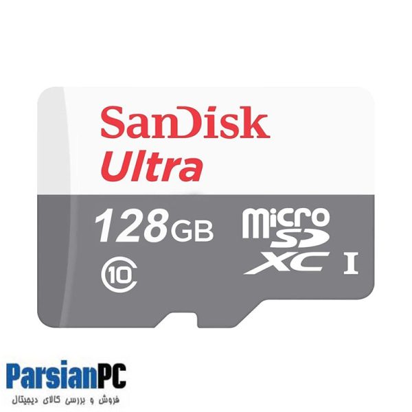 کارت حافظه سن دیسک SANDISK  ULTRA MICRO SDHC UHS1 CARD A1 100MB/S ظرفیت 128گیگابایت
