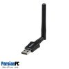 کارت شبکه USB  بی سیم تسکو  TSCO TW1015 آنتن دار BLACK