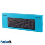کیبورد رپو RAPOO NK1900 BLACK - Image 3