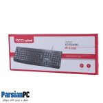 کیبورد باسیم تسکو TSCO KEY BOARD TK8025 BLACK - Image 3