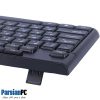 کیبورد باسیم تسکو TSCO KEY BOARD TK8025 BLACK