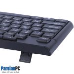 کیبورد باسیم تسکو TSCO KEY BOARD TK8025 BLACK - Image 4