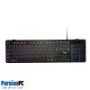 کیبورد باسیم تسکو TSCO KEY BOARD TK8049 BLACK