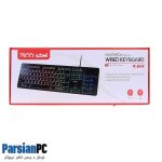 کیبورد باسیم تسکو TSCO KEY BOARD TK8049 BLACK - Image 2