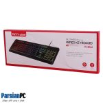 کیبورد باسیم تسکو TSCO KEY BOARD TK8046 BLACK - Image 2