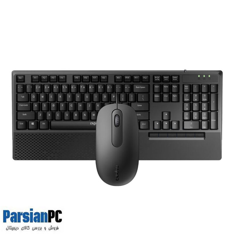 pic-1828267-00eb7af5-4315-4d8c-874d-505fb0324986.jpg کیبورد رپو RAPOO NX2000 BLACK - Image 1