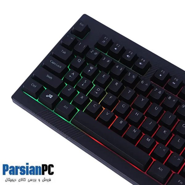 کیبورد رپو RAPOO BACKLIT GAMING KEYBOARD V50S BLACK