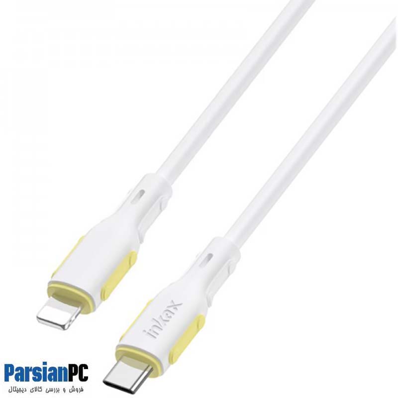 pic-1828274-24d9cd3a-ecb0-4332-a643-a33efec2314e.jpg کابل شارژ انتقال اطلاعات INKAX TYPE C TO LIGHTNING CB59 27W - Image 1