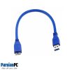 کابل یو اس بی هارد  WELOT USB 3.0 CABLE AM/AMM   30cm