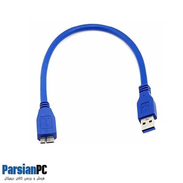 کابل یو اس بی هارد  WELOT USB 3.0 CABLE AM/AMM   30cm