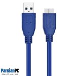 کابل یو اس بی هارد  WELOT USB 3.0 CABLE AM/AMM   30cm