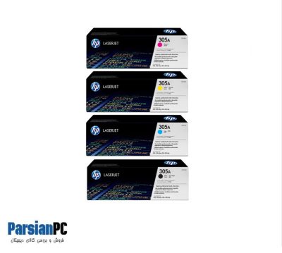 کارتریدج طرح اچ پی رنگی سری کامل A305