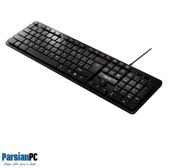 کیبورد با سیم تسکو TSCO TK 8045 KEYBOARD  BLACK