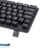کیبورد با سیم تسکو TSCO TK 8045 KEYBOARD  BLACK