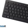 کیبورد با سیم تسکو TSCO TK 8045 KEYBOARD  BLACK