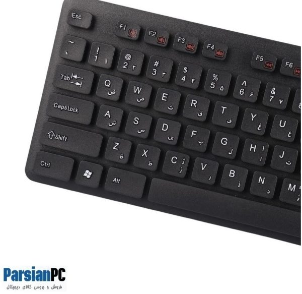 کیبورد با سیم تسکو TSCO TK 8045 KEYBOARD  BLACK