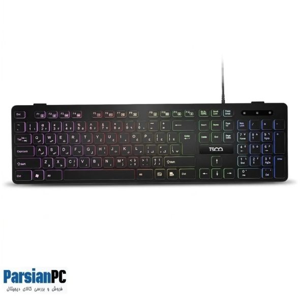 کیبورد با سیم تسکو TSCO TK 8049 KEYBOARD  BLACK
