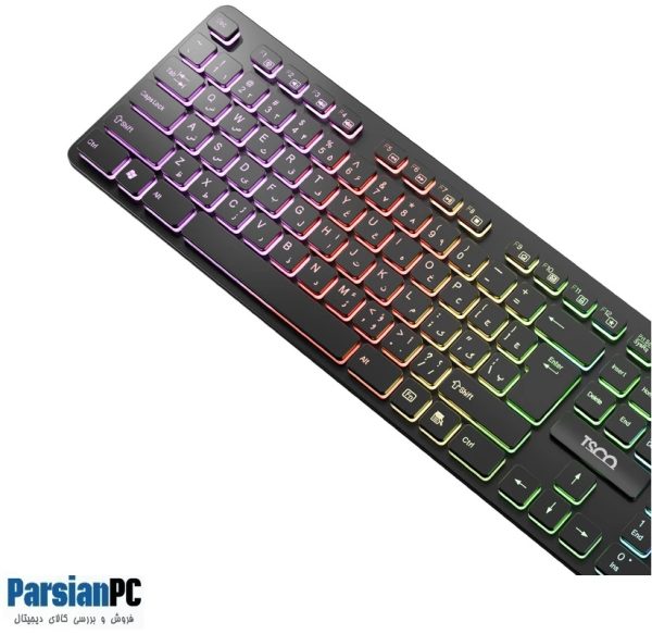کیبورد با سیم تسکو TSCO TK 8049 KEYBOARD  BLACK