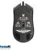 ماوس گیمینگ با سیم رپو RAPOO V25S GAMING MOUSE BLACK