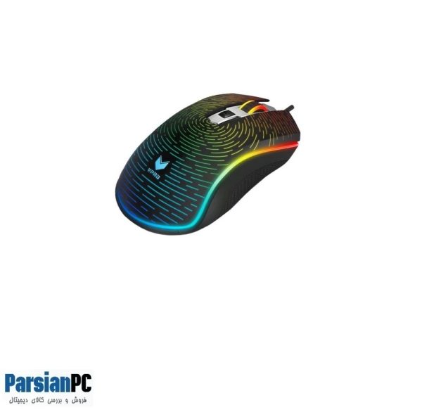 ماوس گیمینگ با سیم رپو RAPOO V25S GAMING MOUSE BLACK