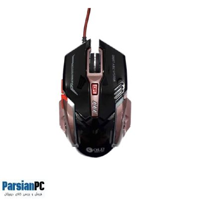 ماوس با سیم گیمینگ اسکار OSCAR T7- BLACK RGB LIGHTS
