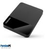 هارد اکسترنال توشیبا ظرفیت 2ترابایت CANVIO READY USB 3.2 BLACK