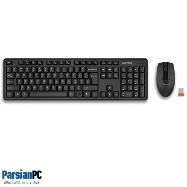 ماوس و کیبورد بی سیم ای فورتک A4TECH 3330NS  BLACK