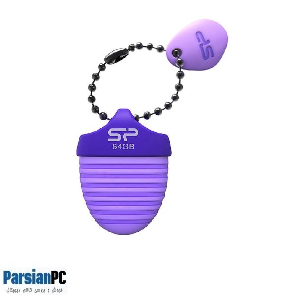 فلش مموری سیلیکون پاور JEWEL J30 PURPLE ظرفیت 64گیگابایت USB 3.1
