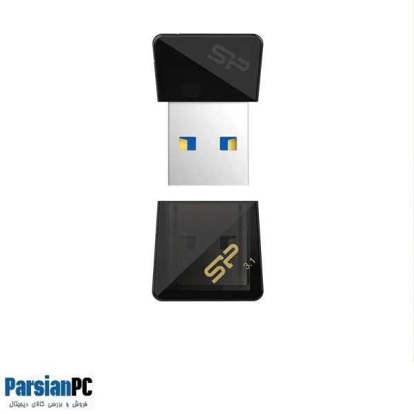 فلش مموری سیلیکون پاور JEWEL J08 ظرفیت 64گیگابایت USB 3.1