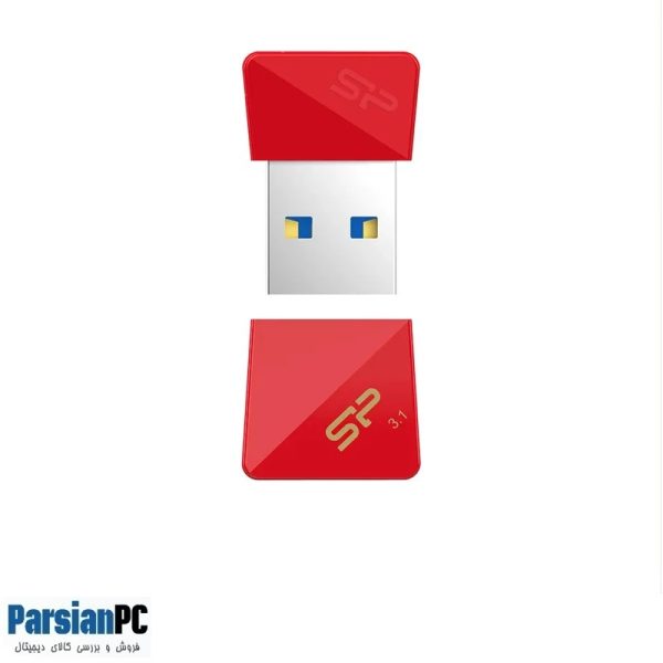 فلش مموری سیلیکون پاور JEWEL J08 ظرفیت 64گیگابایت USB 3.1