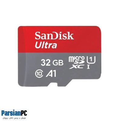 کارت حافظه سن دیسک SANDISK  ULTRA MICRO SDHC UHS1 CARD A1 120MB/S ظرفیت 32 گیگابایت