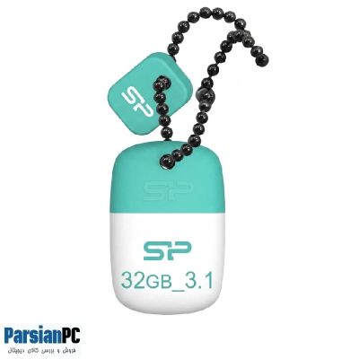 فلش مموری سیلیکون پاور JEWEL J07 BLACK SILICON POWER ظرفیت 32 گیگابایت USB 3.1