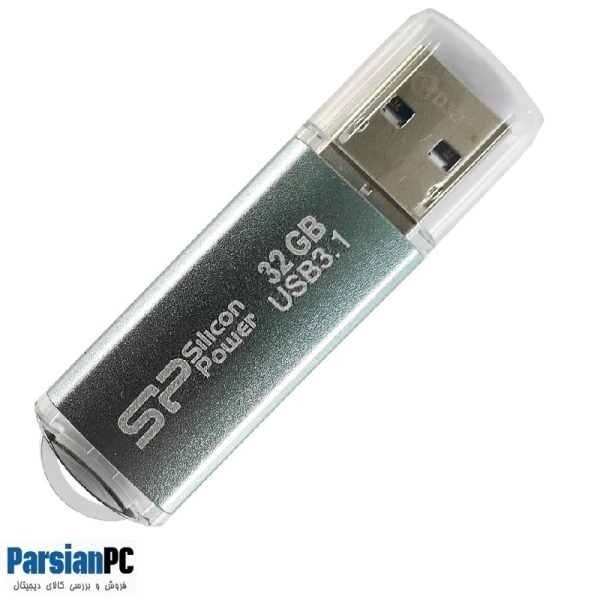 فلش مموری سیلیکون پاور MARVEL M01 ظرفیت 32 گیگابایتUSB 3.1