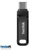 فلش مموری سن دیسک ULTRA DUAL DRIVE GO USB TYPE-C USB3 150mb/s  64 گیگابایت