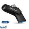 فلش مموری سن دیسک ULTRA DUAL DRIVE GO USB TYPE-C USB3 150mb/s  64 گیگابایت