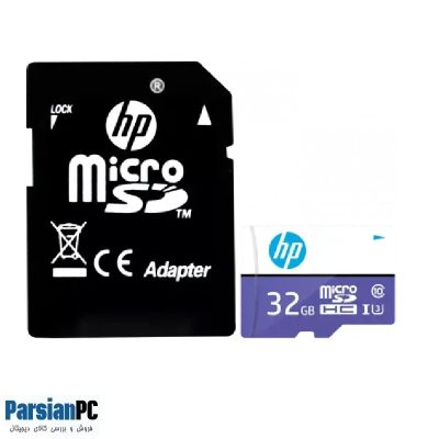 کارت حافظه اچ پی HP MX230  UHS-1 U3 C10 CARD W ADAPTER 100MB/S ظرفیت 32 گیگابایت