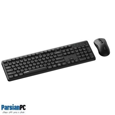کیبورد و ماوس بی سیم رپو RAPOO X2100 BLACK