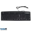 کیبورد و ماوس  با سیم ایکس پی XP PRODUCT XP-9600 USB KEYBOARD & MOUSE  BLACK