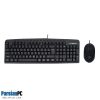 کیبورد و ماوس  با سیم ایکس پی XP PRODUCT XP-9600 USB KEYBOARD & MOUSE  BLACK