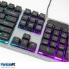 کیبورد و ماوس  با سیم اچ پی GAMING RGB KM300F BLACK