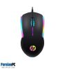 کیبورد و ماوس  با سیم اچ پی GAMING RGB KM300F BLACK