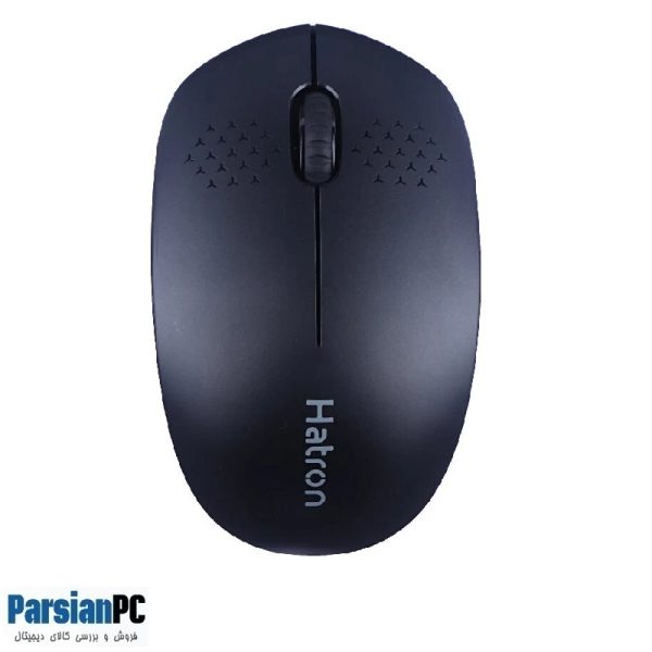 کیبورد و ماوس بی سیم هترون HATRON KEYBOARD & MOUSE HKCW131 BLACK