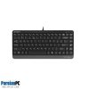 کیبورد با سیم ای فورتک A4TECH FSTYL FK11 KEYBOARD  USB GREY