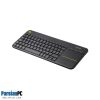 کیبورد بی سیم لاجیتک LOGITECH MEDIA K400 PLUSE 920-007145 BLACK