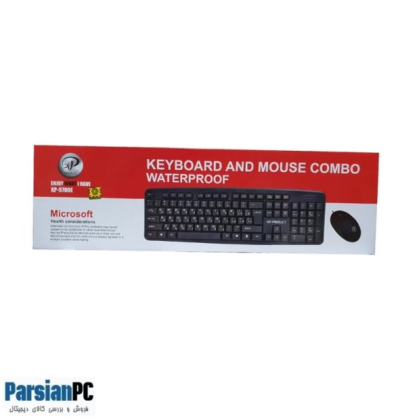 ماوس و کیبورد باسیم کمبو ایکس پی XP PRODUCT XP-9700E USBKB&MOUSE BLACK