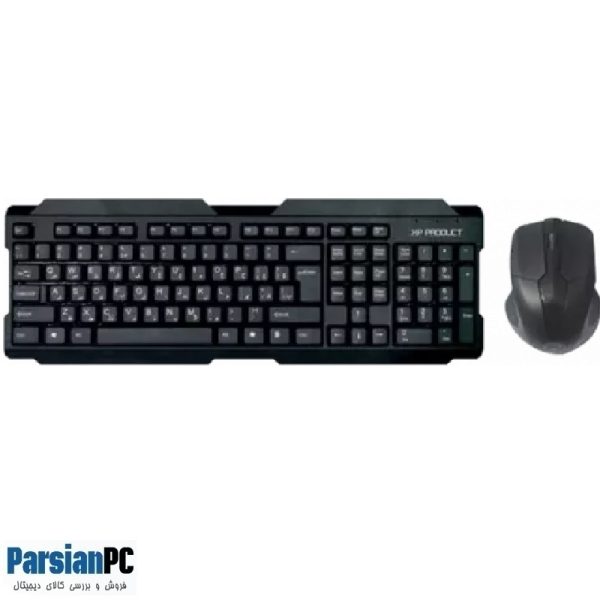 ماوس و کیبورد بی سیم کمبو ایکس پی XP PROUDCT XP-W4400E WIRELESS KB&MOUS BLACK