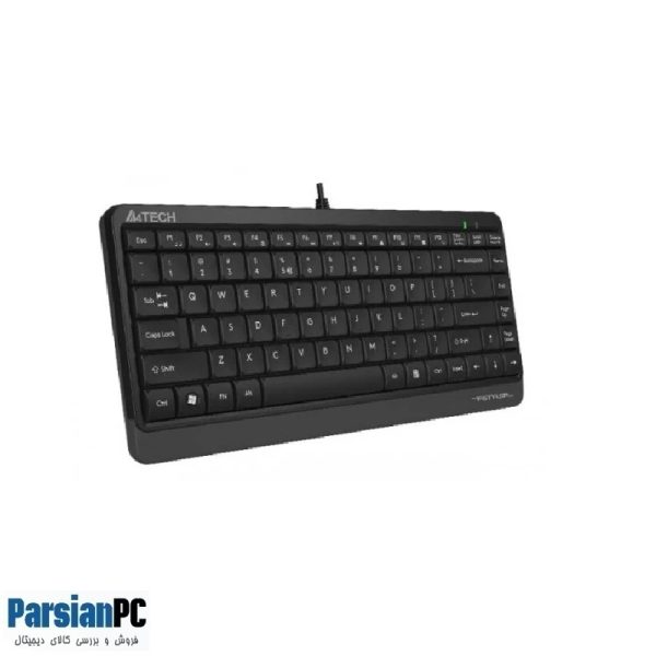 کیبورد با سیم ای فورتک A4TECH FSTYL FK11 KEYBOARD  USB GREY