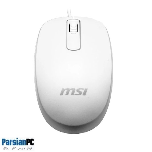 کیبورد و ماوس با سیم ام اس ای  MSI  WIRED  KEYBOARD&MOUSE   WHITE